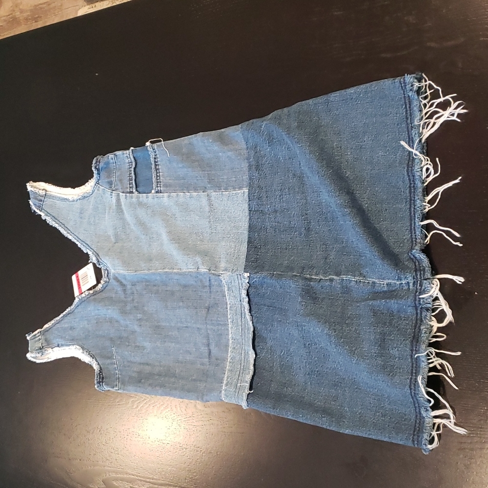 NWT! Paige "Lucinda" patchwork denim dress. XS